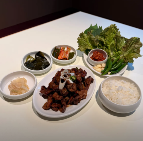 갈비제육 쌈밥
